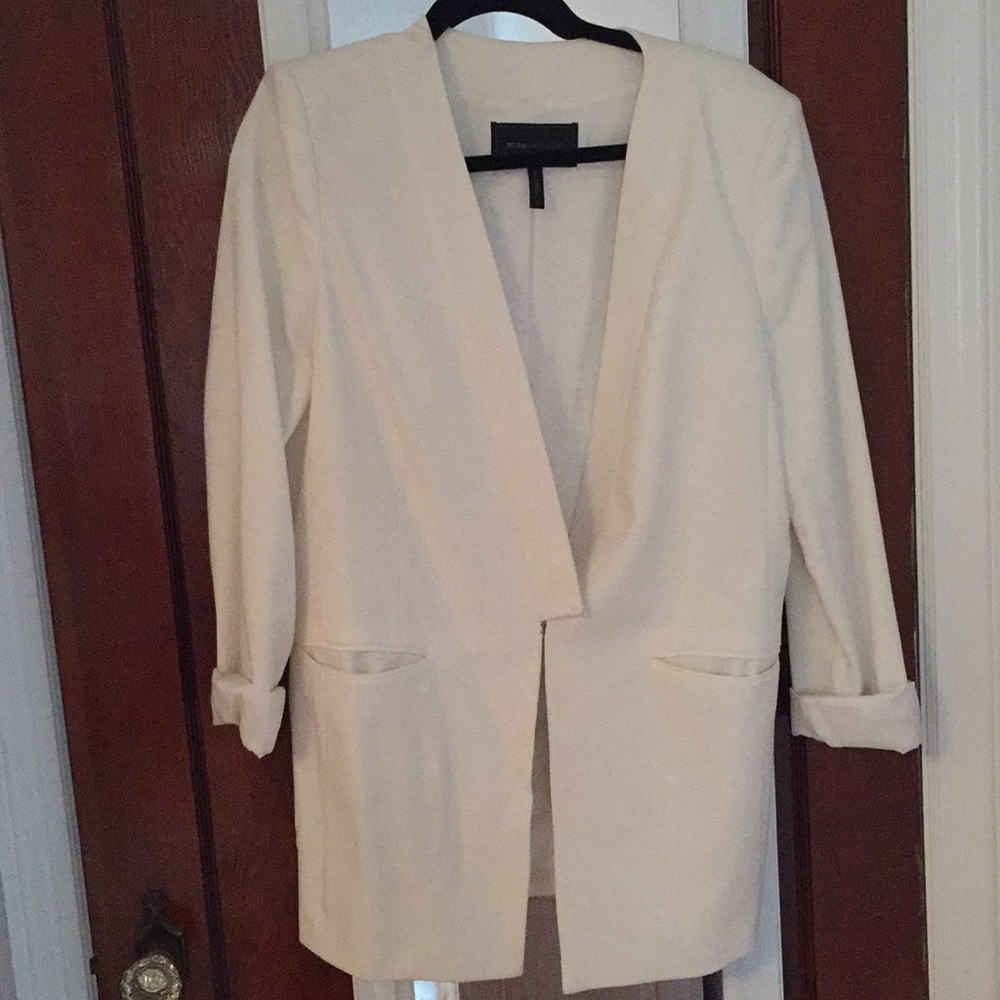 White blazer